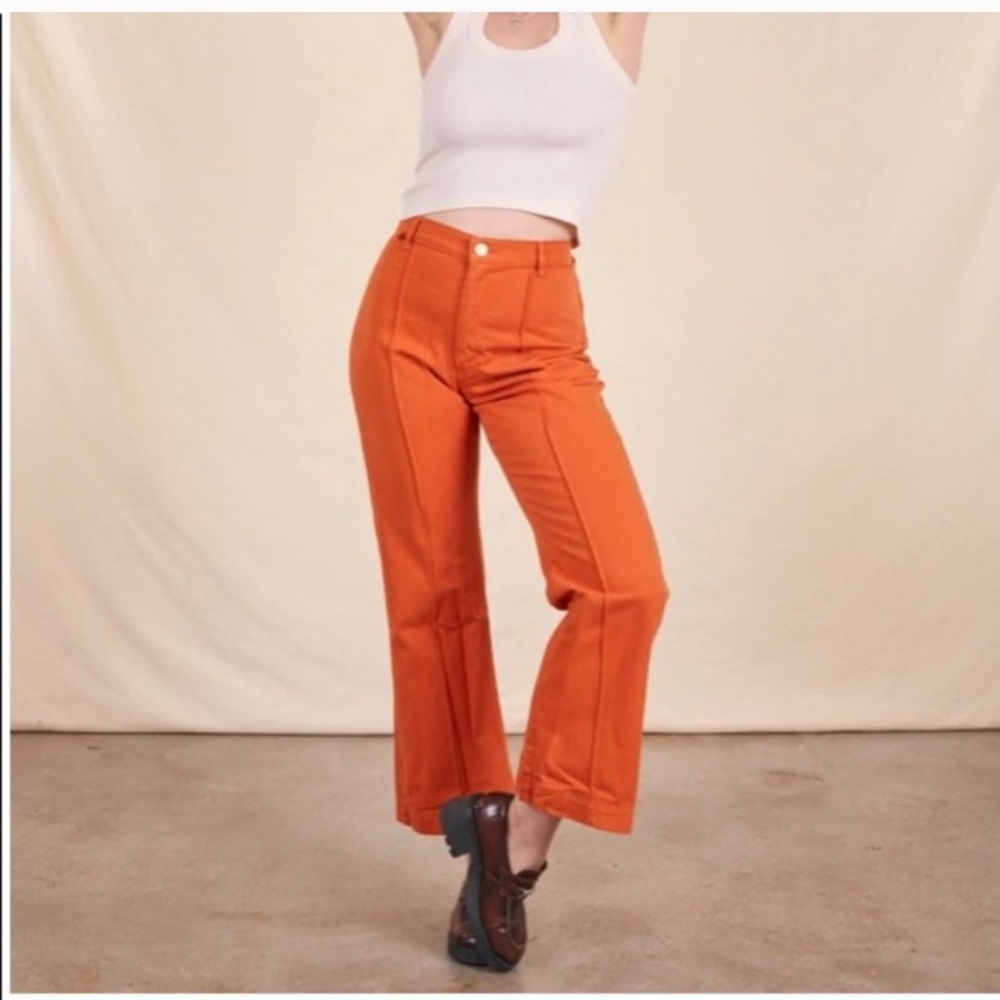 Big Bud Press Western Pants Orange XXS